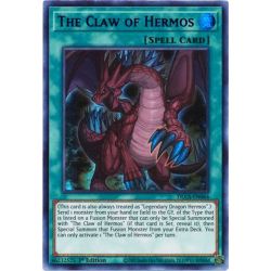 YGO DLCS-EN064 La Griffe d'Hermocrate (Green)  / The Claw of Hermos (Green)