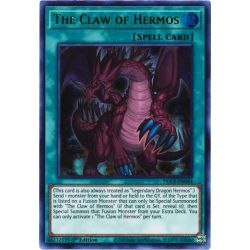 YGO DLCS-EN064 The Claw of Hermos (Purple)