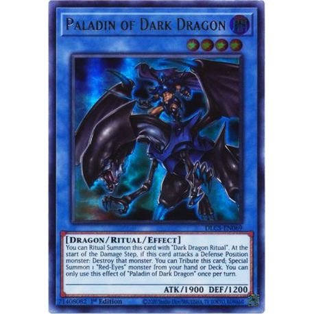 YGO DLCS-EN069 Paladin of Dark Dragon (Purple)