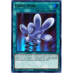 YGO DLCS-EN077 Comic Hand (Blue)