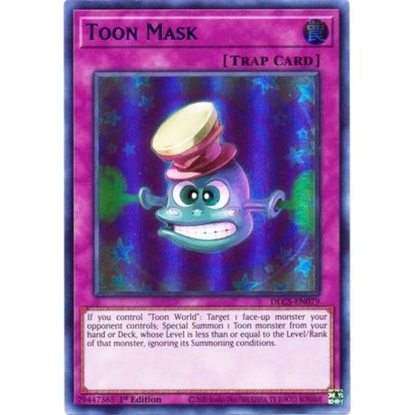 YGO DLCS-EN079 Masque Toon (Green)  / Toon Mask (Green)