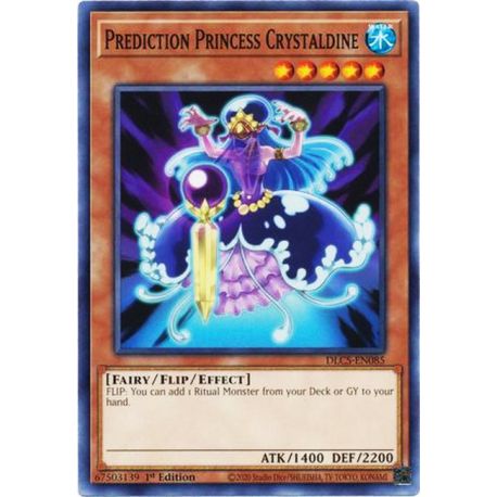 YGO DLCS-EN085 Principessa Premonitrice Cristallondina