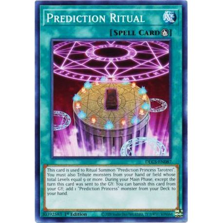 YGO DLCS-EN087 Ritual de la Predicción