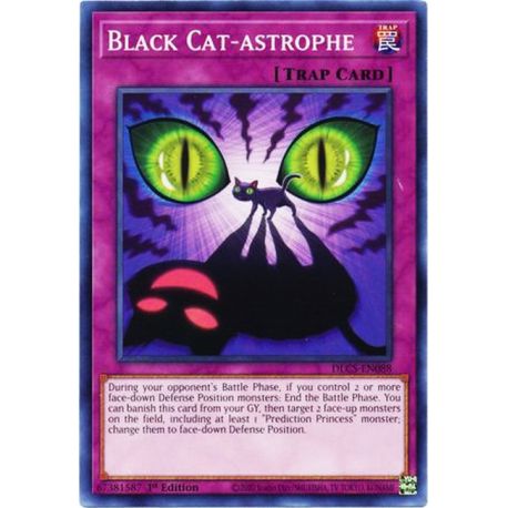 YGO DLCS-EN088 Catástrofe de Gato Negro