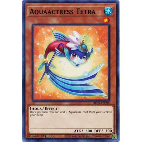 YGO DLCS-EN090 Aquactrice Tétra  / Aquaactress Tetra