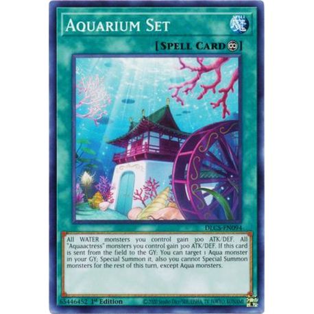 YGO DLCS-EN094 Plateau d'Aquarium  / Aquarium Set