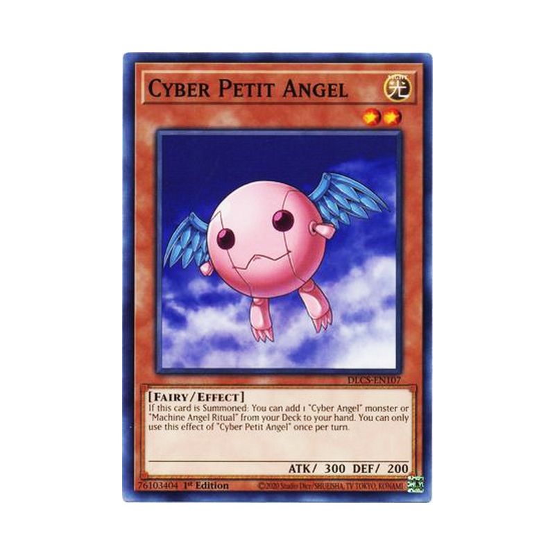 Dlcs En107 Cyber Petit Angel Dragons Of Legend Card Yu Gi Oh