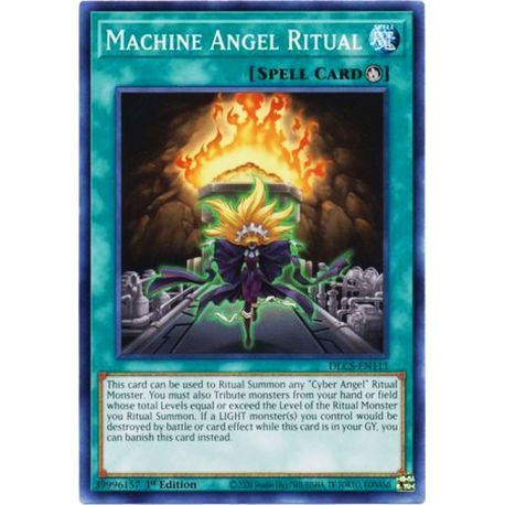 YGO DLCS-EN111 Rituale dell'Angelo Macchina