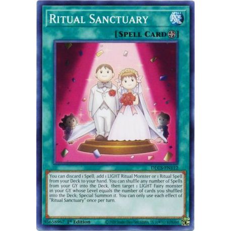 YGO DLCS-EN112 Ritual Sanctuary