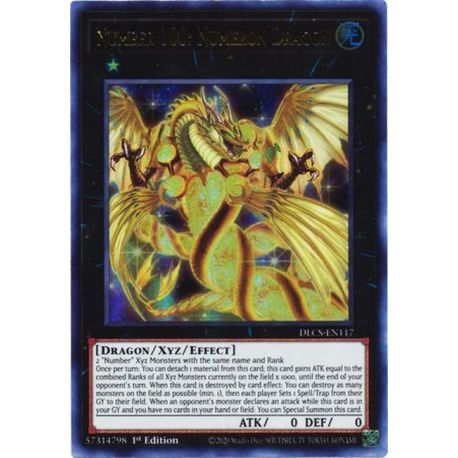 YGO DLCS-EN117 Numero 100: Drago Numeron (Purple)