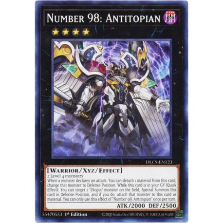 YGO DLCS-EN123 Numero 98: Antitopiano