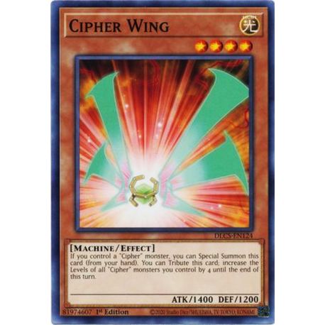 YGO DLCS-EN124 Aile Cipher  / Cipher Wing