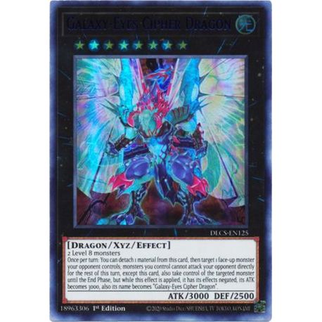 YGO DLCS-EN125 Cipher Drago Occhi Galattici