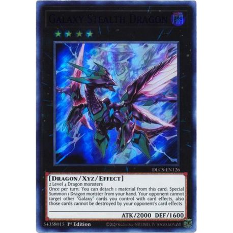 YGO DLCS-EN126 Drago Furtivo Galattico (Green)