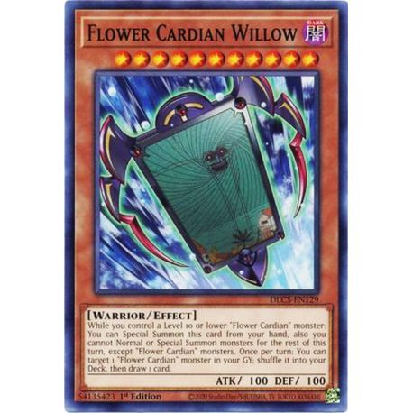 YGO DLCS-EN129 Fleur Cardian Saule  / Flower Cardian Willow