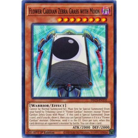 YGO DLCS-EN132 Fiore Cardian Erba della Zebra con la Luna