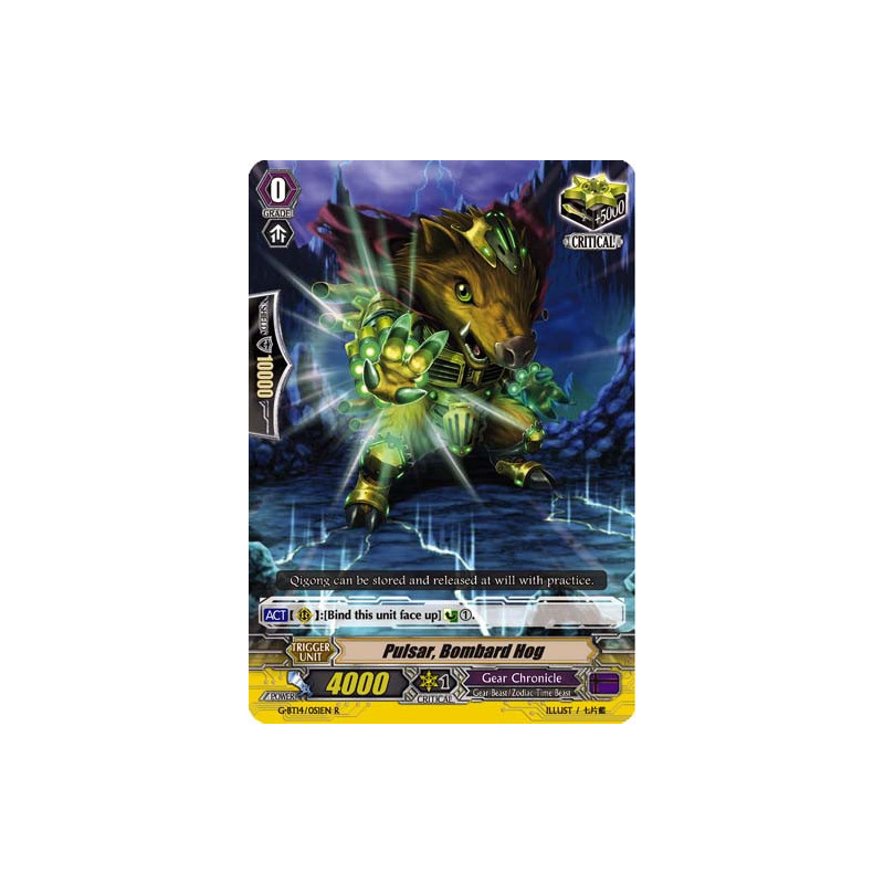 Vanguard_TCG_card_G-BT14_051EN_R_Pulsar_Bombard_Hog_Divine_Dragon_Apocrypha