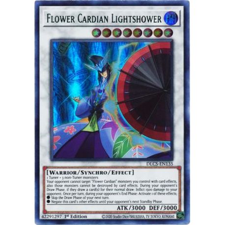 YGO DLCS-EN135 Fiore Cardian Pioggia di Luce (Blue)