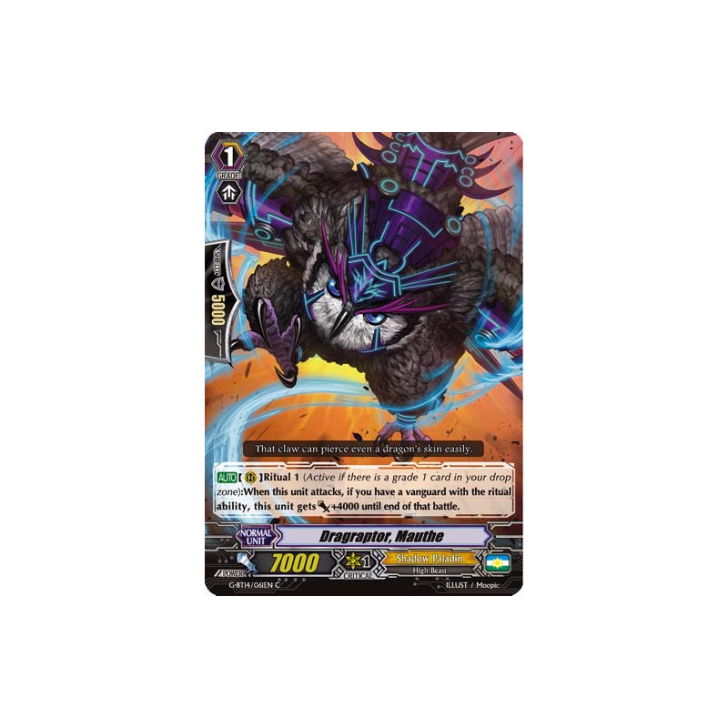 Vanguard_TCG_card_G-BT14_061EN_C_Dragraptor_Mauthe_Divine_Dragon_Apocrypha