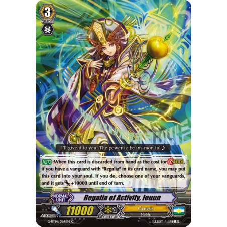 Vanguard_TCG_card_G-BT14_064EN_C_Regalia_of_Activity_Iouun_Divine_Dragon_Apocrypha