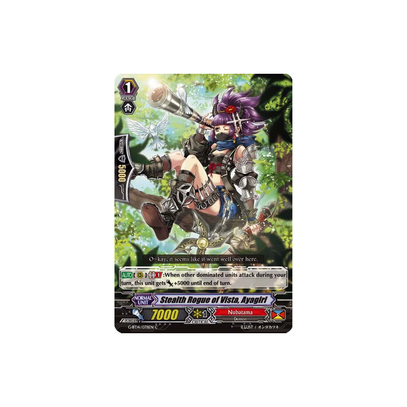 Vanguard_TCG_card_G-BT14_078EN_C_Stealth_Rogue_of_Vista_Ayagiri_Divine_Dragon_Apocrypha