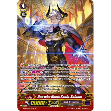 Vanguard_TCG_card_G-BT14_S07EN_SP_One_who_Hunts_Souls_Balaam_Divine_Dragon_Apocrypha