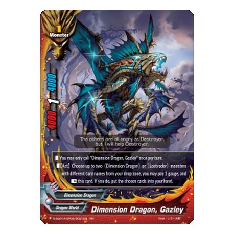 BFE S-SS01A-SP02/0021EN RR Dimension Dragon, Gazley