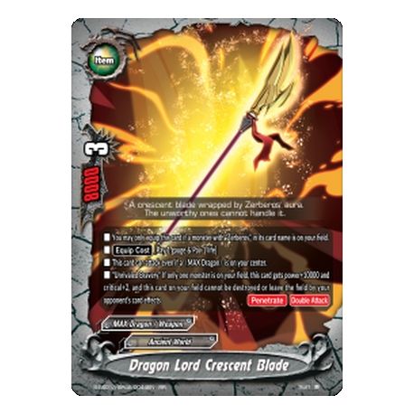 BFE S-SS01A-SP02/0044EN RR Dragon Lord Crescent Blade