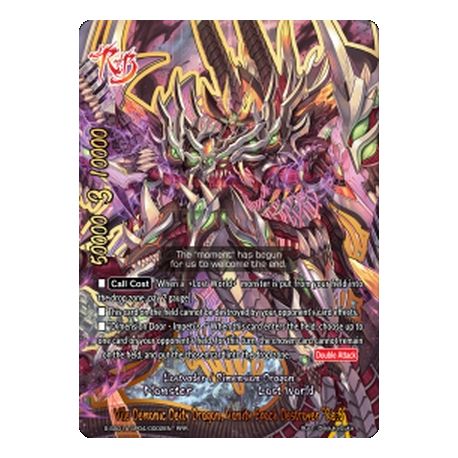 BFE S-SS01A-SP04/0002EN RRR Vile Demonic Deity Dragon, Vanity Epoch Destroyer "Re:B"