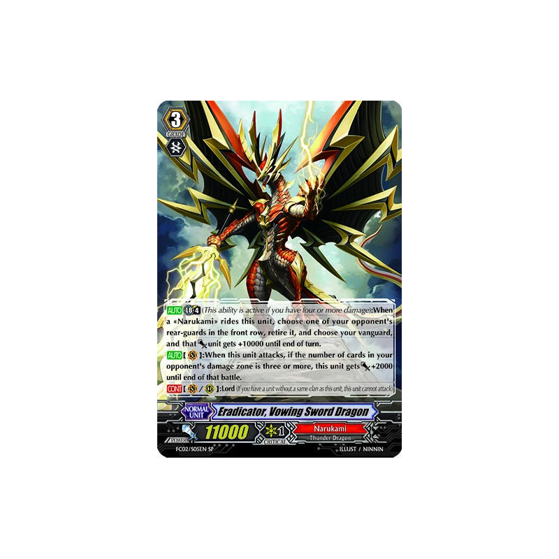 Vanguard_TCG_card_FC02_S05EN_SP_Eradicator_Vowing_Sword_Dragon_Fighters_Collection_2014