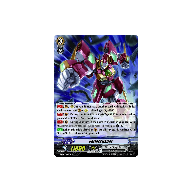 Vanguard_TCG_card_FC02_S06EN_SP_Perfect_Raizer_Fighters_Collection_2014