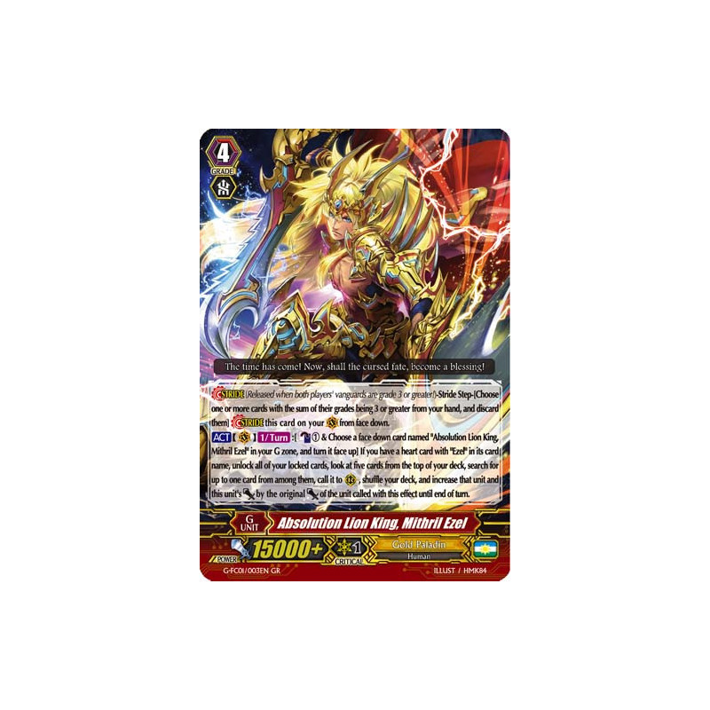 Vanguard_TCG_card_G-FC01_003ENGR_Absolution_Lion_King_Mithril_Ezel_Fighters_Collection_2015