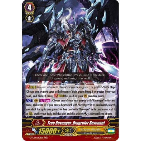 Vanguard_TCG_card_G-FC01_010ENRRR_True_Revenger_Dragruler_Revenant_Fighters_Collection_2015