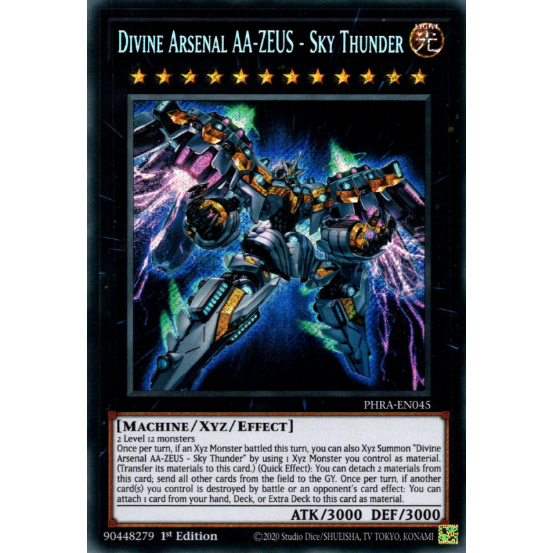 Divine Arsenal AA-Zeus Sky Thunder FRENCH PHRA-EN045