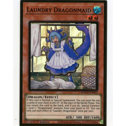 MAGO-EN021 Laundry Dragonmaid Premium Gold Rare 1st Edition NM 