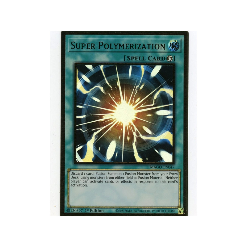 MAGO-EN047 Super Polymerization Maximum Gold - Karte Yu-gi-oh