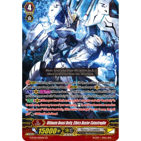 Vanguard_TCG_card_G-FC02_005ENGR_Ultimate_Beast_Deity_Ethics_Buster_Catastrophe_Fighters_Collection_2015_Winter