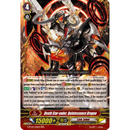 Vanguard_TCG_card_G-FC02_016ENRRR_Death_Star-vader_Quintessence_Dragon_Fighters_Collection_2015_Winter