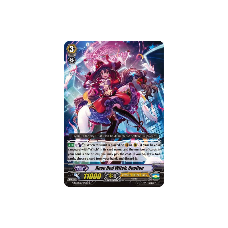 Vanguard_TCG_card_G-FC02_026ENRR_Rose_Red_Witch_CooCoo_Fighters_Collection_2016