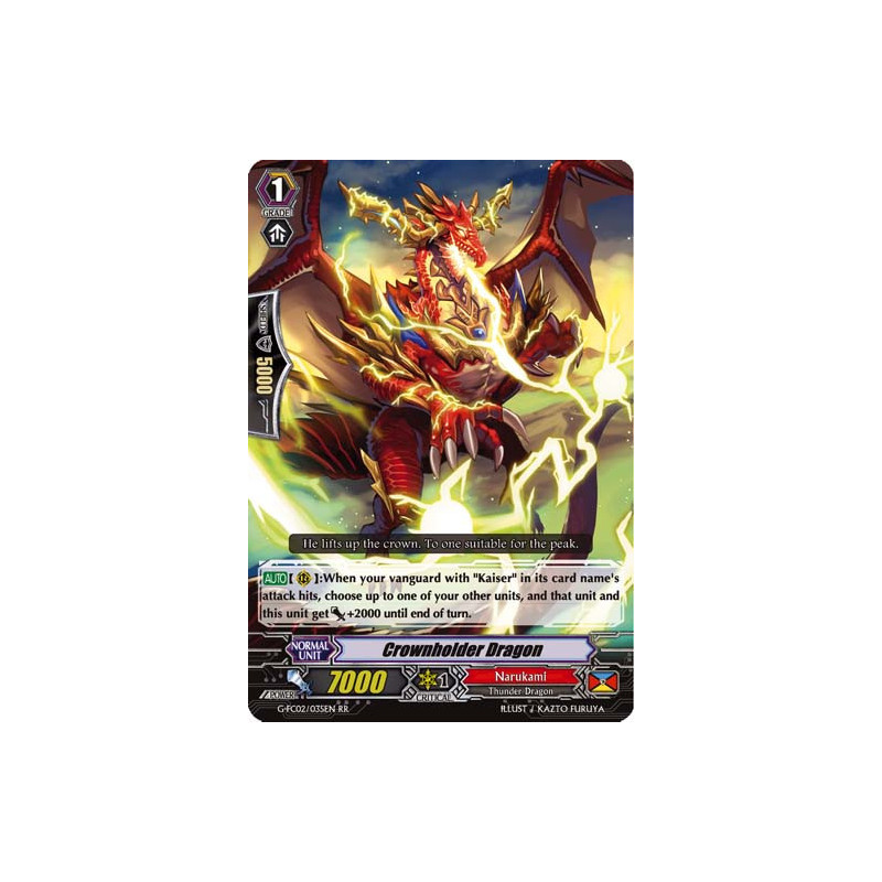 Vanguard_TCG_card_G-FC02_035ENRR_Crownholder_Dragon_Fighters_Collection_2016