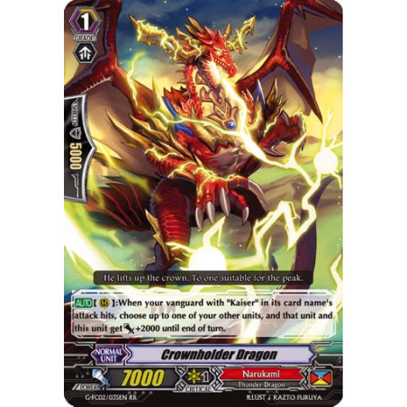Vanguard_TCG_card_G-FC02_035ENRR_Crownholder_Dragon_Fighters_Collection_2016