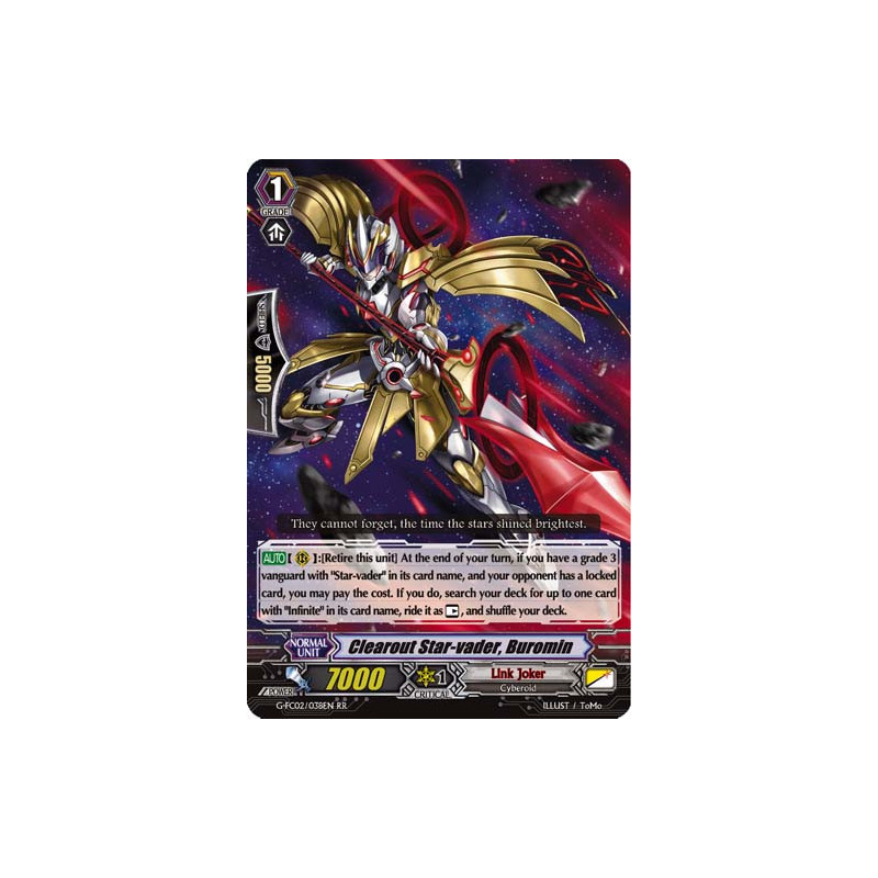 Vanguard_TCG_card_G-FC02_038ENRR_Clearout_Star-vader_Buromin_Fighters_Collection_2016