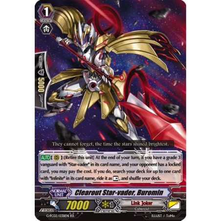 Vanguard_TCG_card_G-FC02_038ENRR_Clearout_Star-vader_Buromin_Fighters_Collection_2016