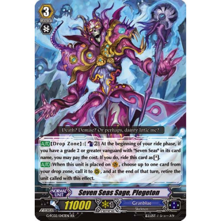 Vanguard_TCG_card_G-FC02_043ENRR_Seven_Seas_Sage_Plegeton_Fighters_Collection_2016