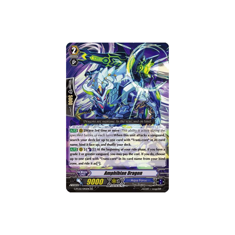 Vanguard_TCG_card_G-FC02_045ENRR_Amphibian_Dragon_Fighters_Collection_2016