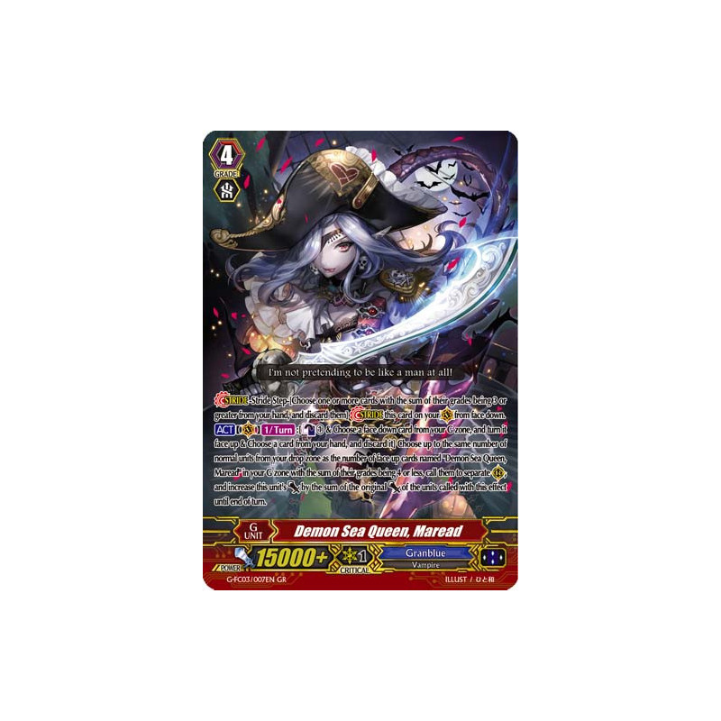 Vanguard_TCG_card_G-FC03_007ENGR_Demon_Sea_Queen_Maread_Fighters_Collection_2016