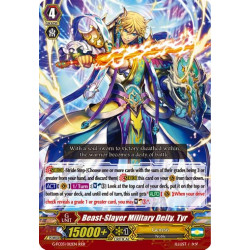 Vanguard_TCG_card_G-FC03_012ENRRR_Beast-Slayer_Military_Deity_Tyr_Fighters_Collection_2016
