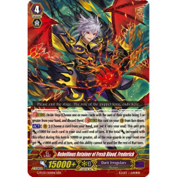 Vanguard_TCG_card_G-FC03_020ENRRR_Rebellious_Retainer_of_Fresh_Blood_Frederick_Fighters_Collection_2016