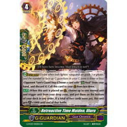 Vanguard_TCG_card_G-FC03_042ENRR_Retroactive_Time_Maiden_Uluru_Fighters_Collection_2017