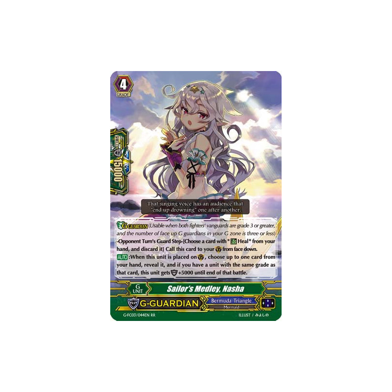 Vanguard_TCG_card_G-FC03_044ENRR_Sailor_s_Medley_Nasha_Fighters_Collection_2017